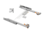Guide per cassetti Axispro Push Soft Clos 3D Modern Autochiusura Estrazione Totale Portata kg.35 varie lunghezze | GTV